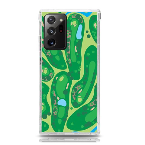 Golf Course Par Golf Course Green Samsung Galaxy Note 20 Ultra TPU UV Case from ArtsNow.com Front