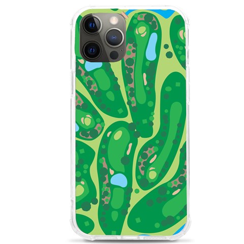 Golf Course Par Golf Course Green iPhone 12 Pro max TPU UV Print Case from ArtsNow.com Front