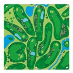 Golf Course Par Golf Course Green Banner and Sign 4  x 4 