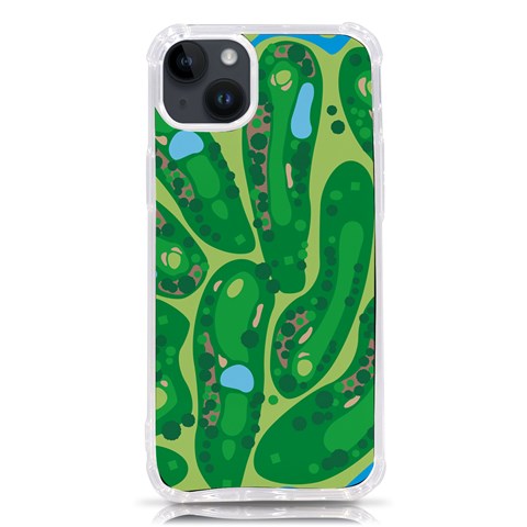 Golf Course Par Golf Course Green iPhone 14 Plus TPU UV Print Case from ArtsNow.com Front
