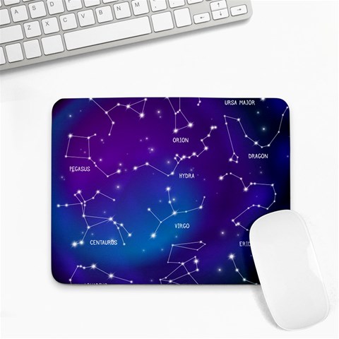 Realistic Night Sky With Constellations Small Mousepad from ArtsNow.com Front