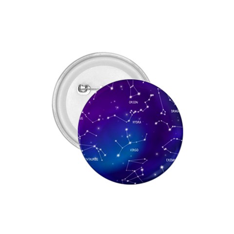 Realistic Night Sky With Constellations 1.75  Buttons from ArtsNow.com Front