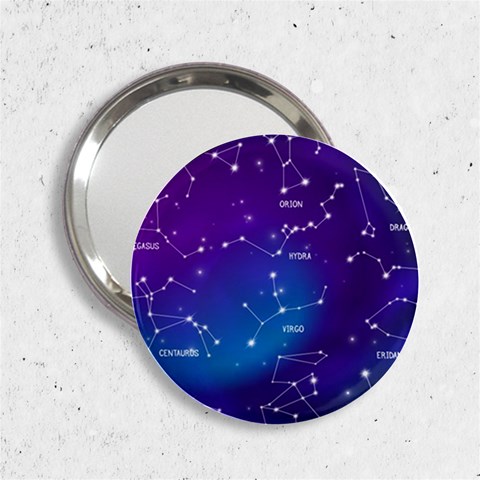 Realistic Night Sky With Constellations 2.25  Handbag Mirrors from ArtsNow.com Front