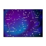 Realistic Night Sky With Constellations Sticker A4 (10 pack)