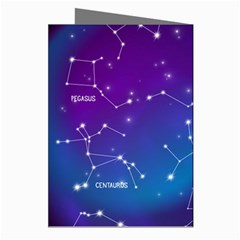 Realistic Night Sky With Constellations Greeting Cards (Pkg of 8) from ArtsNow.com Right