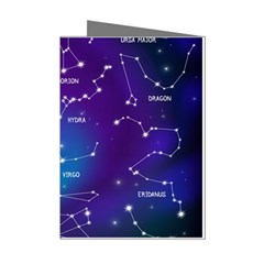 Realistic Night Sky With Constellations Mini Greeting Cards (Pkg of 8) from ArtsNow.com Left