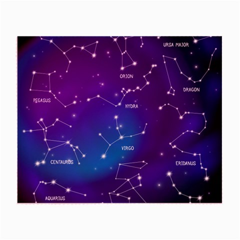 Realistic Night Sky With Constellations Small Glasses Cloth from ArtsNow.com Front
