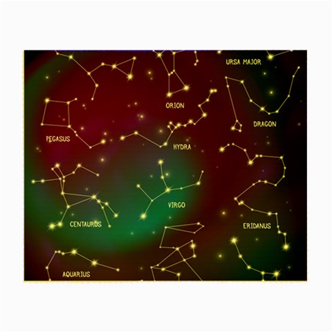 Realistic Night Sky With Constellations Small Glasses Cloth from ArtsNow.com Front