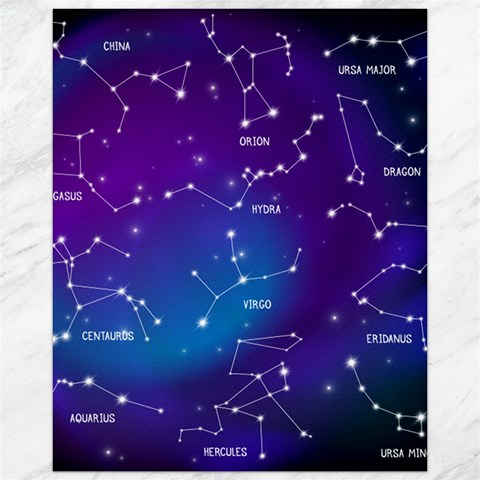 Realistic Night Sky With Constellations Canvas 16  x 20  from ArtsNow.com 15.75 x19.29  Canvas - 1