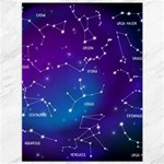 Realistic Night Sky With Constellations Canvas 36  x 48 