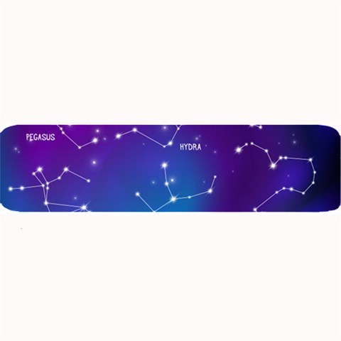 Realistic Night Sky With Constellations Large Bar Mat from ArtsNow.com 32 x8.5  Bar Mat