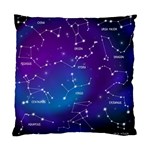 Realistic Night Sky With Constellations Standard Cushion Case (Two Sides)