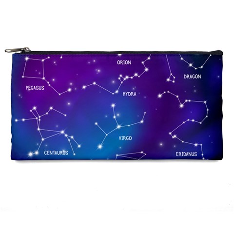 Realistic Night Sky With Constellations Pencil Case from ArtsNow.com Front
