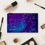 Realistic Night Sky With Constellations Cosmetic Bag (Medium)