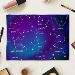 Realistic Night Sky With Constellations Cosmetic Bag (XL) from ArtsNow.com Front