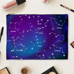 Realistic Night Sky With Constellations Cosmetic Bag (XL) from ArtsNow.com Front