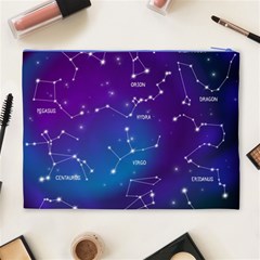 Realistic Night Sky With Constellations Cosmetic Bag (XL) from ArtsNow.com Back