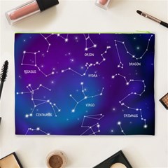 Realistic Night Sky With Constellations Cosmetic Bag (XL) from ArtsNow.com Back
