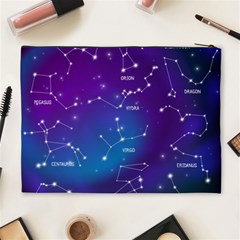 Realistic Night Sky With Constellations Cosmetic Bag (XL) from ArtsNow.com Back