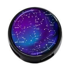 Realistic Night Sky With Constellations 4 Back