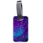 Realistic Night Sky With Constellations Luggage Tag (two sides)