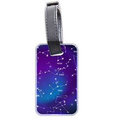 Realistic Night Sky With Constellations Luggage Tag (two sides) from ArtsNow.com Back