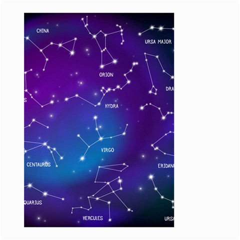 Realistic Night Sky With Constellations Large Garden Flag (Two Sides) from ArtsNow.com Front