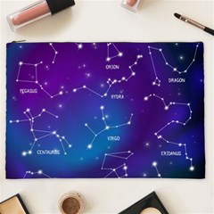 Realistic Night Sky With Constellations Cosmetic Bag (XXL) from ArtsNow.com Front
