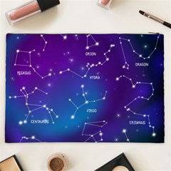 Realistic Night Sky With Constellations Cosmetic Bag (XXL) from ArtsNow.com Back