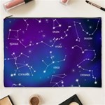 Realistic Night Sky With Constellations Cosmetic Bag (XXXL)