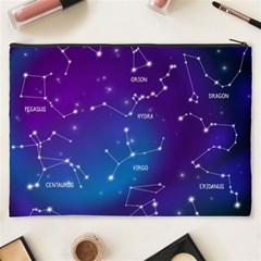 Realistic Night Sky With Constellations Cosmetic Bag (XXXL) from ArtsNow.com Back
