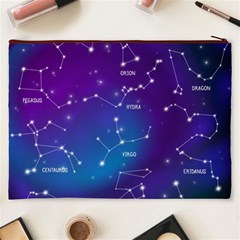 Realistic Night Sky With Constellations Cosmetic Bag (XXXL) from ArtsNow.com Back