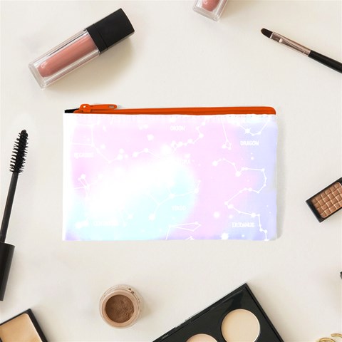 Realistic Night Sky With Constellations Cosmetic Bag (XS) from ArtsNow.com Front