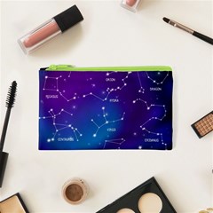 Realistic Night Sky With Constellations Cosmetic Bag (XS) from ArtsNow.com Front