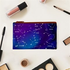 Realistic Night Sky With Constellations Cosmetic Bag (XS) from ArtsNow.com Front