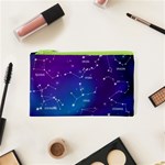 Realistic Night Sky With Constellations Cosmetic Bag (XS)