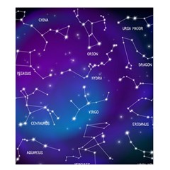 Realistic Night Sky With Constellations Duvet Cover Double Side (King Size) from ArtsNow.com Back