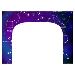 Realistic Night Sky With Constellations Toiletries Pouch from ArtsNow.com Front
