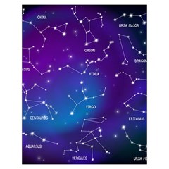 Realistic Night Sky With Constellations Toiletries Pouch from ArtsNow.com Back
