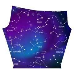 Realistic Night Sky With Constellations Yoga Cropped Leggings from ArtsNow.com Right