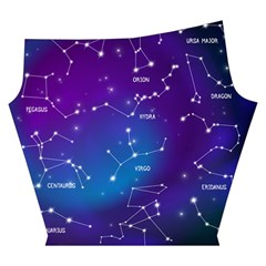 Realistic Night Sky With Constellations Yoga Cropped Leggings from ArtsNow.com Left
