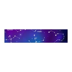 Realistic Night Sky With Constellations Pleated Skirt from ArtsNow.com Waist Band
