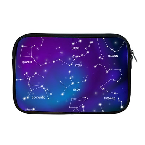 Realistic Night Sky With Constellations Apple MacBook Pro 17  Zipper Case from ArtsNow.com Front