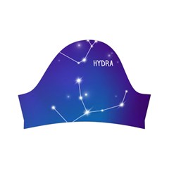 Realistic Night Sky With Constellations Kids  Short Sleeve Velvet Dress from ArtsNow.com Right Sleeve