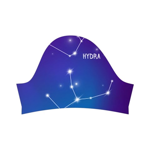 Realistic Night Sky With Constellations Kids  Short Sleeve Velvet Dress from ArtsNow.com Left Sleeve