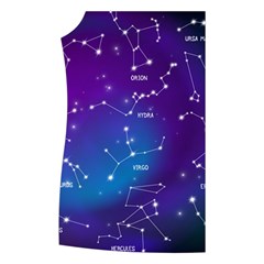 Realistic Night Sky With Constellations Women s Button Up Vest from ArtsNow.com Front Right
