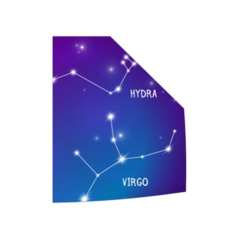 Realistic Night Sky With Constellations Women s Button Up Vest from ArtsNow.com Left Pocket