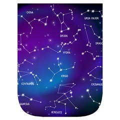 Realistic Night Sky With Constellations Waist Pouch (Small) from ArtsNow.com Front Pocket