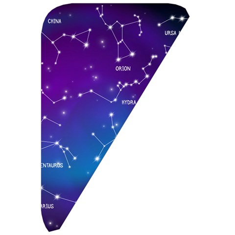 Realistic Night Sky With Constellations Belt Pouch Bag (Large) from ArtsNow.com Front Right