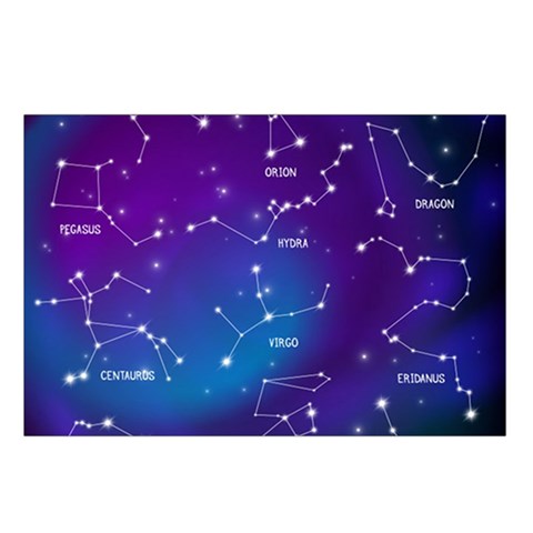 Realistic Night Sky With Constellations Belt Pouch Bag (Large) from ArtsNow.com Loop
